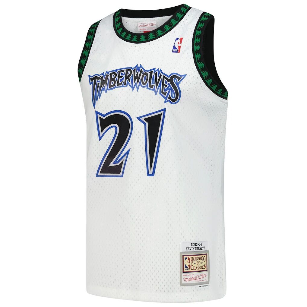 Kevin Garnett Minnesota Timberwolves Mitchell & Ness Hardwood Classics Swingman Jersey