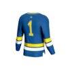 Delaware Fightin' Blue Hens Youth Lightweight Women's Hockey Team Fashion Jersey - - Detail View