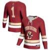 Boston College Eagles GameDay Greats Unisex Lightweight Women's Hockey Team Fashion Jersey - - Front View