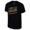 Cleveland Cavaliers Stadium Essentials Unisex Drive to Win Tri-Blend T-Shirt - Black - Back View