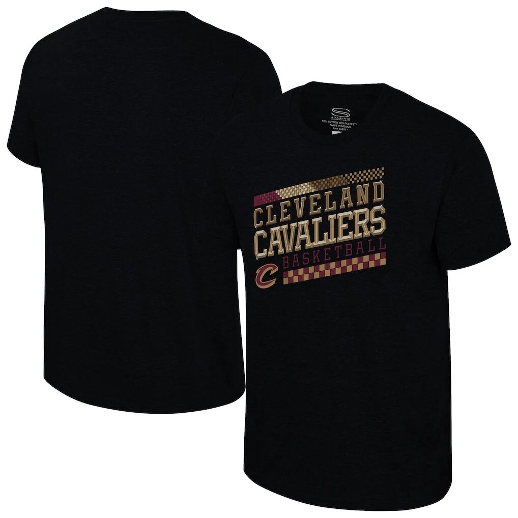 Cleveland Cavaliers Stadium Essentials Unisex Drive to Win Tri-Blend T-Shirt