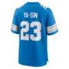 Rock Ya-Sin Detroit Lions Nike Team Game Jersey - Blue - Detail View