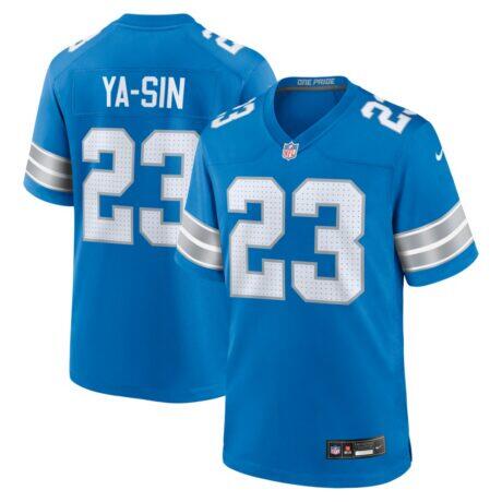 Rock Ya-Sin Detroit Lions Nike Team Game Jersey - Blue - Front View