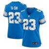 Rock Ya-Sin Detroit Lions Nike Women's Team Game Jersey - Blue - Front View