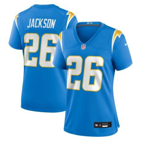 Donte Jackson Los Angeles Chargers Nike Women's Team Game Jersey - - Front View
