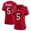 Haason Reddick Tampa Bay Buccaneers Nike Women's Team Game Jersey - Red - Front View