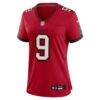 Riley Dixon Tampa Bay Buccaneers Nike Women's Team Game Jersey - Red - Side View