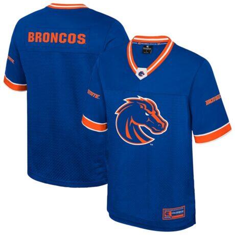 Boise State Broncos Colosseum Nothing But The Hits Football Jersey - - Front View