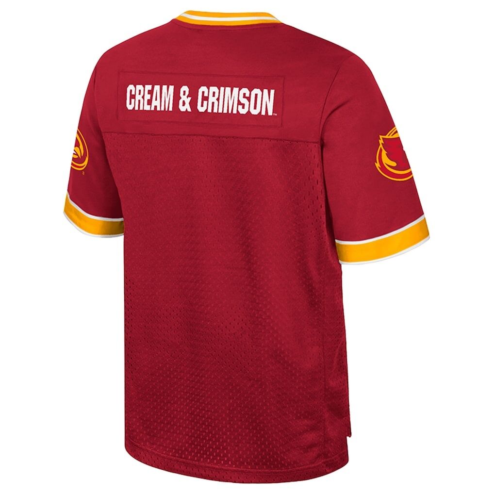 Iowa State Cyclones Colosseum Nothing But The Hits Football Jersey - Cardinal