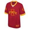 Iowa State Cyclones Colosseum Nothing But The Hits Football Jersey - - Side View