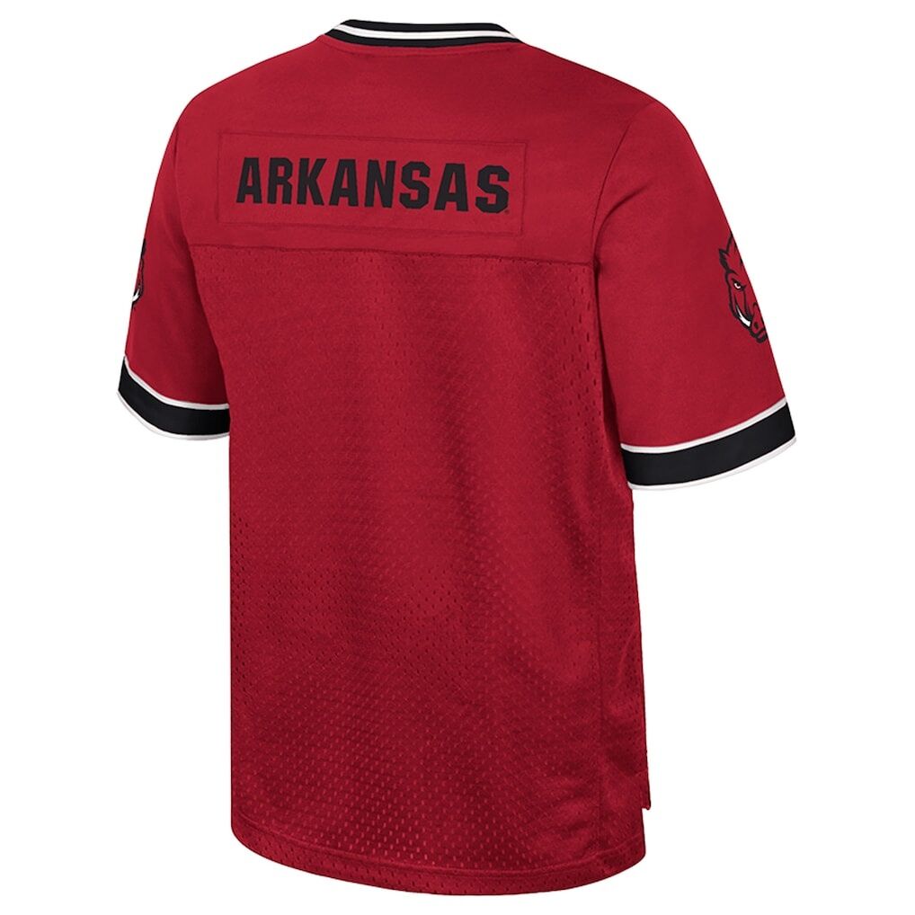 Arkansas Razorbacks Colosseum Nothing But The Hits Football Jersey - Cardinal