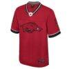 Arkansas Razorbacks Colosseum Nothing But The Hits Football Jersey - - Side View