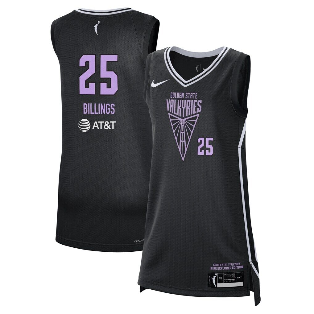 Monique Billings Golden State Valkyries Nike Unisex Explorer Edition Victory Jersey