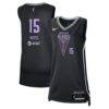 Tiffany Hayes Golden State Valkyries Nike Unisex Explorer Edition Victory Jersey - Black - Front View