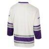 Kansas State Wildcats Colosseum Puck Proud Fashion Hockey Jersey - Cream - Detail View
