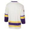 LSU Tigers Colosseum Puck Proud Fashion Hockey Jersey - Cream - Detail View