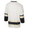Army Black Knights Colosseum Puck Proud Fashion Hockey Jersey - Cream - Detail View