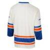 Boise State Broncos Colosseum Puck Proud Fashion Hockey Jersey - Cream - Detail View
