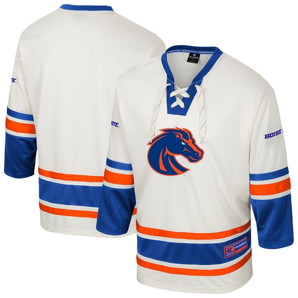 Boise State Broncos Colosseum Puck Proud Fashion Hockey Jersey