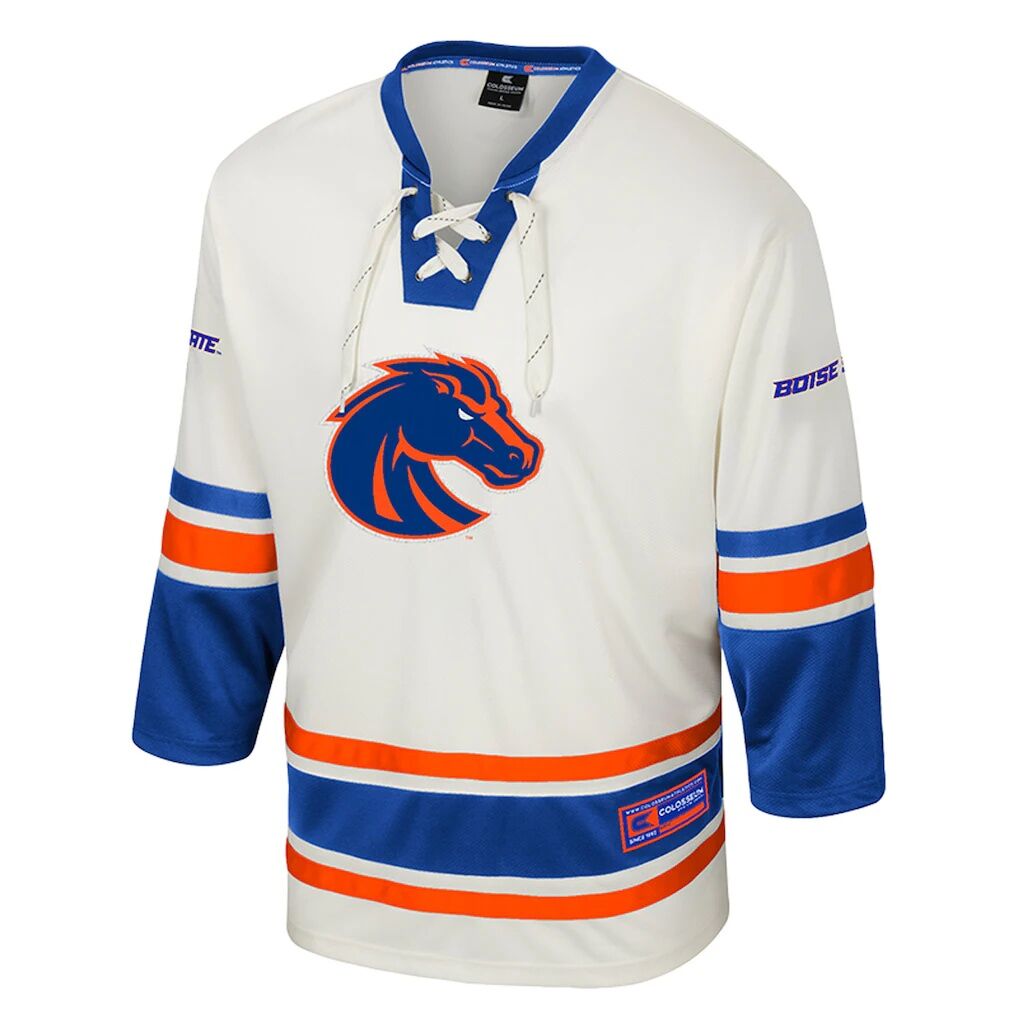 Boise State Broncos Colosseum Puck Proud Fashion Hockey Jersey