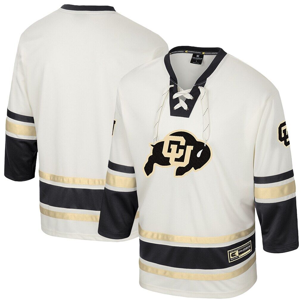 Colorado Buffaloes Colosseum Puck Proud Fashion Hockey Jersey