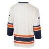 Illinois Fighting Illini Colosseum Puck Proud Fashion Hockey Jersey - Cream - Detail View