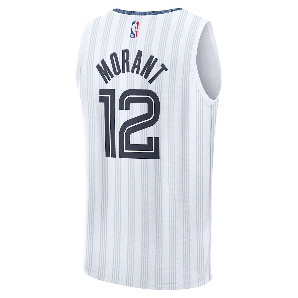 Ja Morant Memphis Grizzlies Fashion7 Youth 2025/26 City Edition Fast Break Jersey