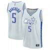 Paolo Banchero Orlando Magic Fashion7 Youth 2025/26 City Edition Fast Break Jersey - Silver - Front View