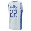 Franz Wagner Orlando Magic Fashion7 Youth 2025/26 City Edition Fast Break Jersey - Silver - Detail View