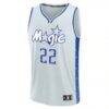 Franz Wagner Orlando Magic Fashion7 Youth 2025/26 City Edition Fast Break Jersey - Silver - Side View