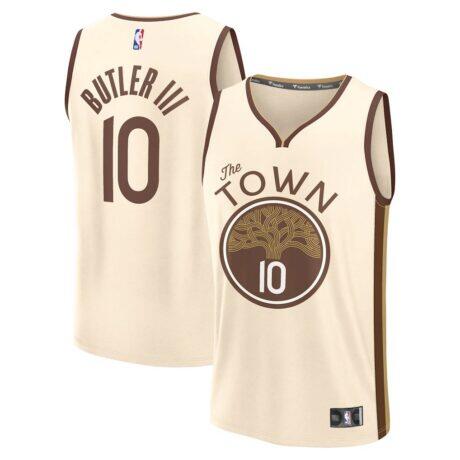 Jimmy Butler III Golden State Warriors Fashion7 Youth 2025/26 City Edition Fast Break Jersey - - Front View