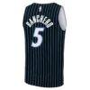 Paolo Banchero Orlando Magic Fashion7 Fast Break Jersey - Black - Detail View