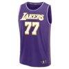 Luka Dončić Los Angeles Lakers Fashion7 Youth Fast Break Jersey - Purple - Alt1