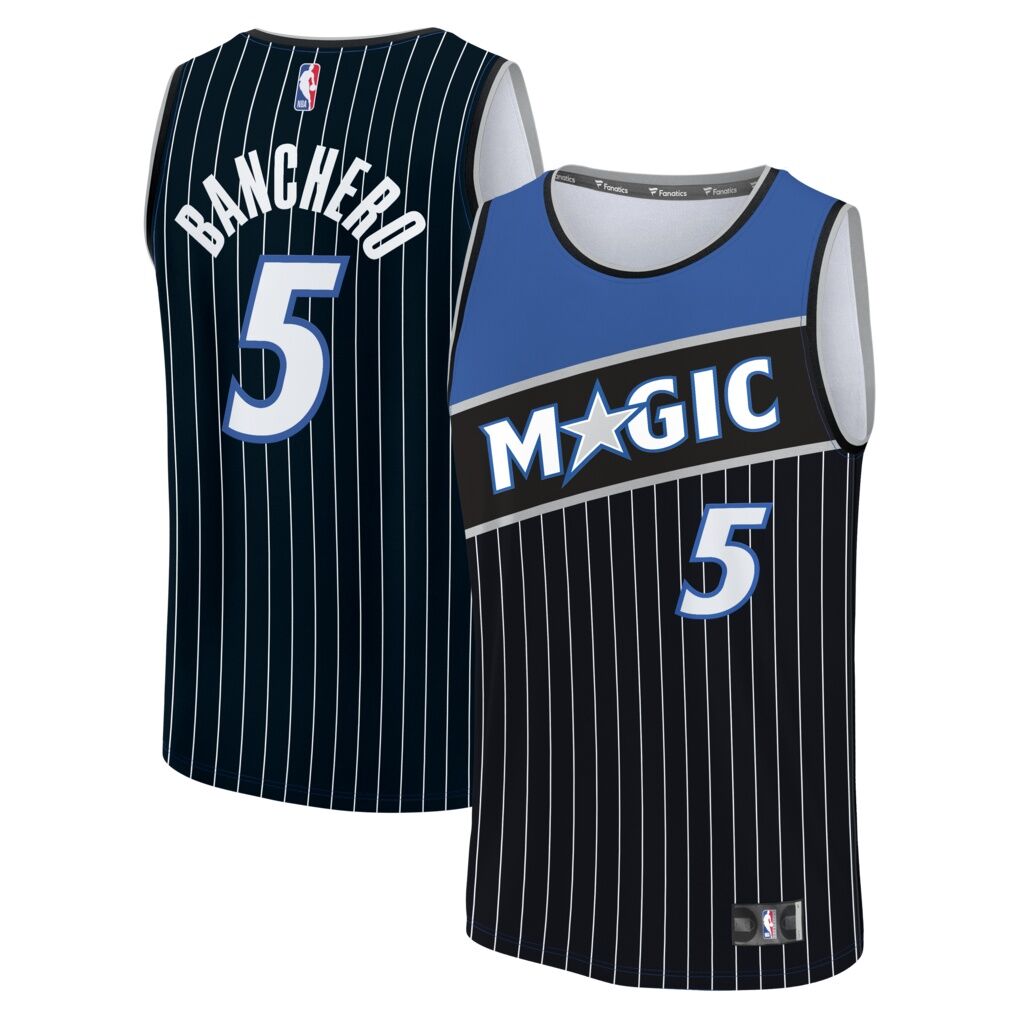 Paolo Banchero Orlando Magic Fashion7 Youth  Fast Break Jersey - Statement Edition