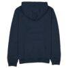 Atlanta Braves New Era x Hyperfly Hoodie - Navy - Back View