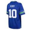 Cooper Kupp Seattle Seahawks Nike Youth Game Jersey - Royal - Detail View