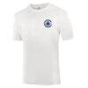 LA Clippers FISLL Unisex Burst Logo T-Shirt - White - Back View