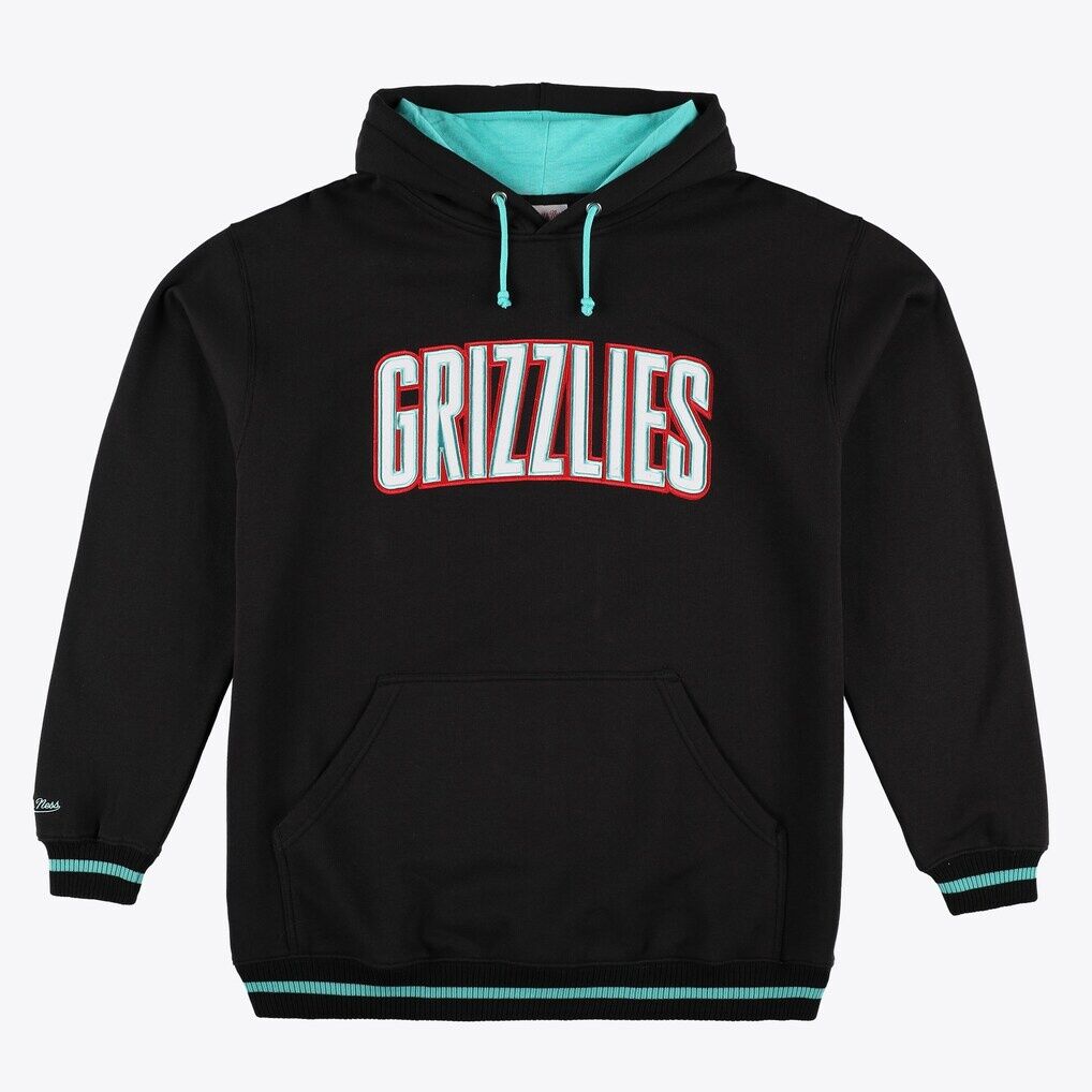 Memphis Grizzlies Mitchell & Ness Hardwood Classics Big & Tall Hoodie