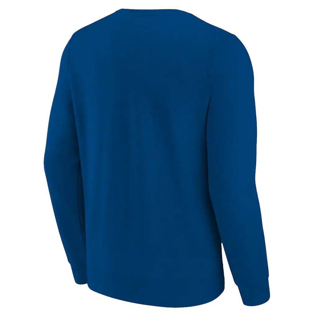 Dallas Mavericks Mitchell & Ness Hardwood Classics Big & Tall Crewneck Sweatshirt - Heather Blue