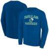 Dallas Mavericks Mitchell & Ness Hardwood Classics Big & Tall Crewneck Sweatshirt - - Front View