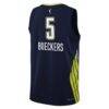 Paige Bueckers Dallas Wings Nike Youth 2025 WNBA Draft Explorer Edition Victory Player Jersey - Navy - Detail View