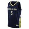 Paige Bueckers Dallas Wings Nike Youth 2025 WNBA Draft Explorer Edition Victory Player Jersey - Navy - Side View