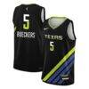 Paige Bueckers Dallas Wings Nike Youth 2025 WNBA Draft Rebel Edition Victory Player Jersey - Black - Front View