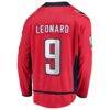 Ryan Leonard Washington Capitals Fashion7 Home Breakaway Jersey - Red - Detail View