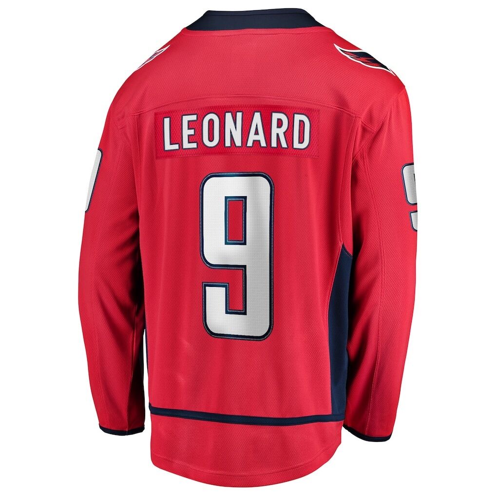 Ryan Leonard Washington Capitals Fashion7 Home Breakaway Jersey