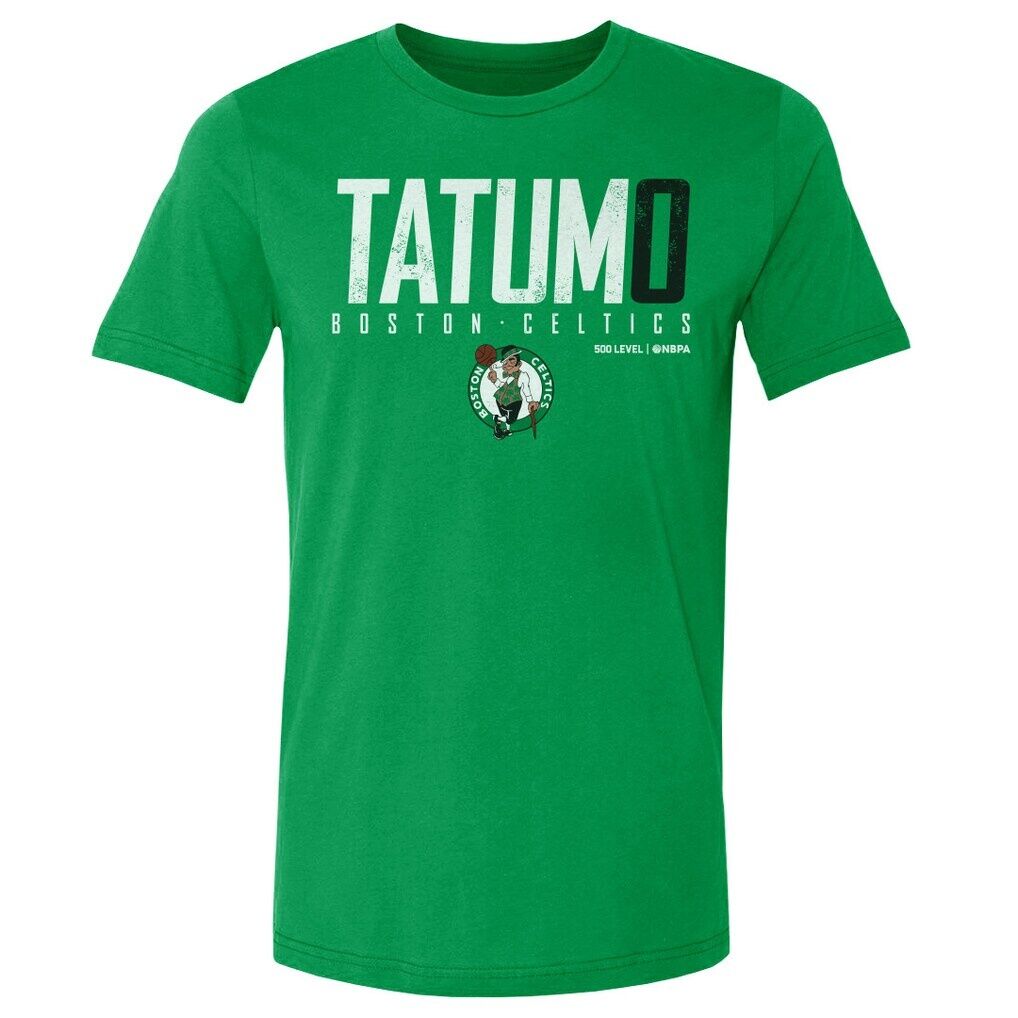 Jayson Tatum Boston Celtics 500 Level Elite T-Shirt – Kelly Green