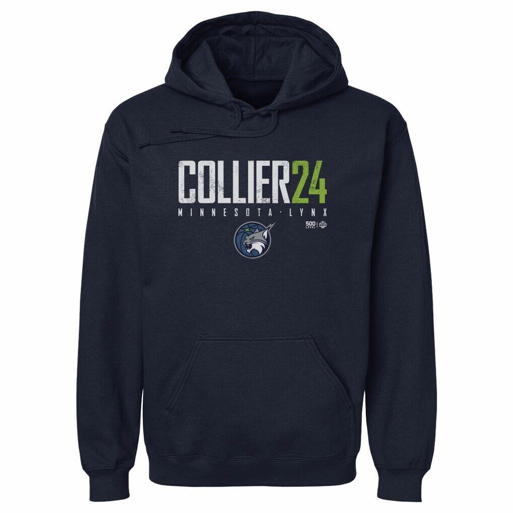Napheesa Collier Minnesota Lynx 500 Level Elite Pullover Hoodie