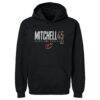 Donovan Mitchell Cleveland Cavaliers 500 Level Elite Pullover Hoodie - Black - Front View