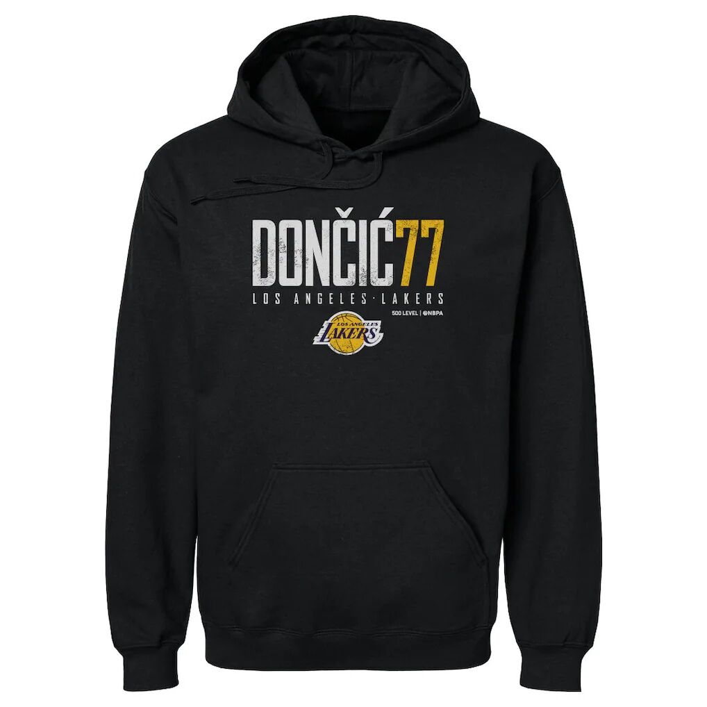 Luka Dončić Los Angeles Lakers 500 Level Elite Pullover Hoodie
