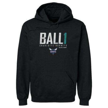 LaMelo Ball Charlotte Hornets 500 Level Elite Pullover Hoodie